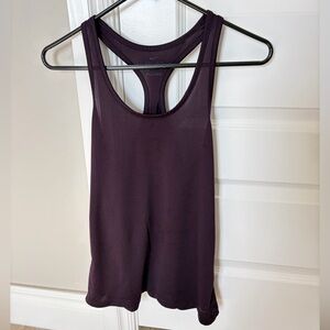 Nike Women’s Running Tank Top Dri Fit Maroon Racerback Size S